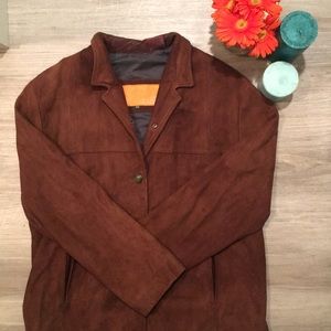 Timberland | Brown Lambskin Coat